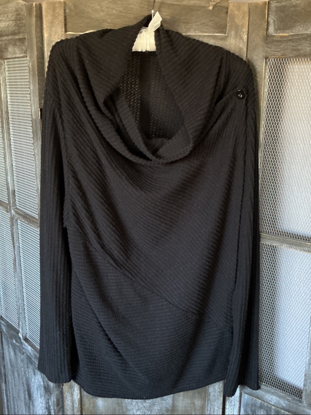 LuLaRoe Allison style cowl neck wrap around top
